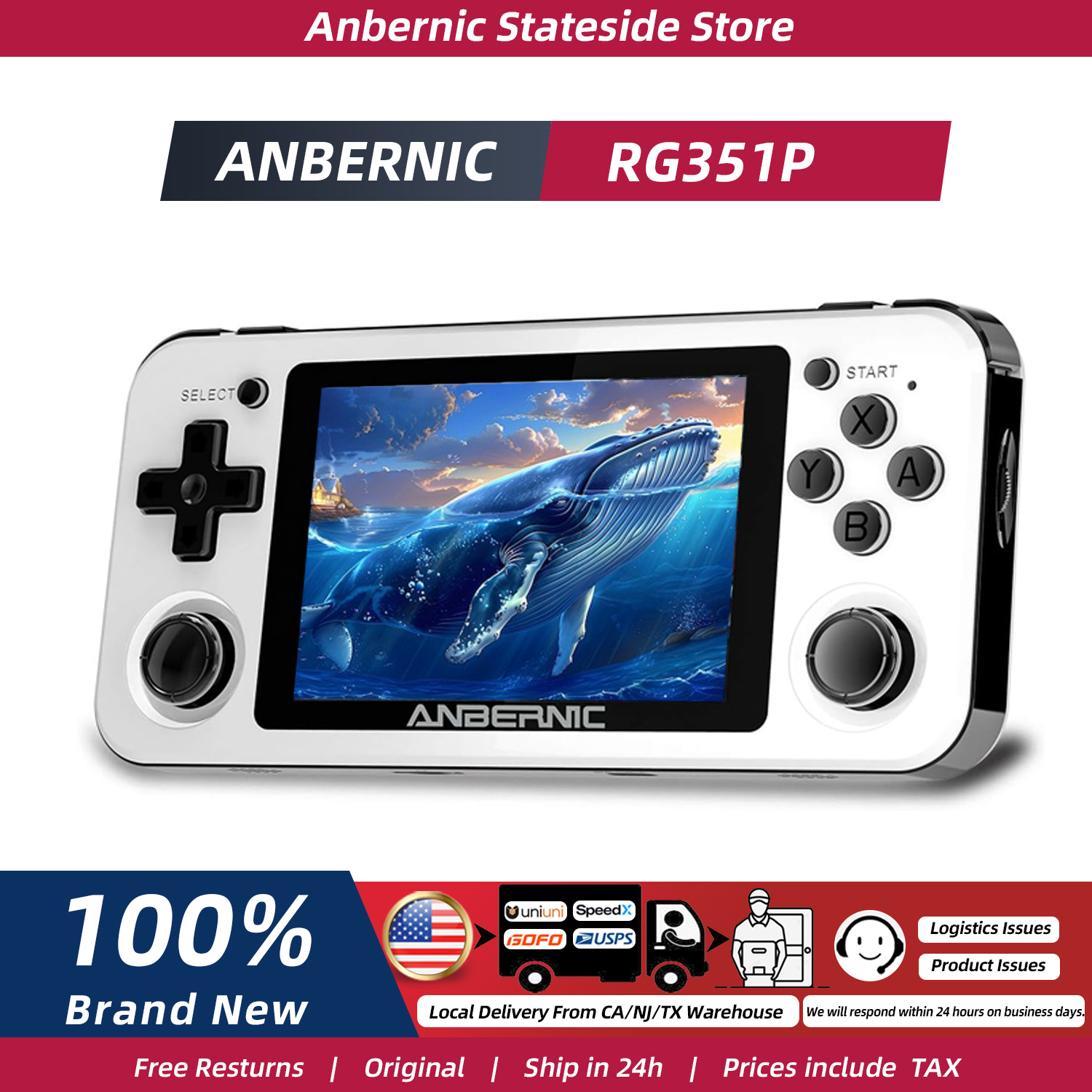 Retro Gaming Kiosk - Consola de Juegos Retro Portátil ANBERNIC