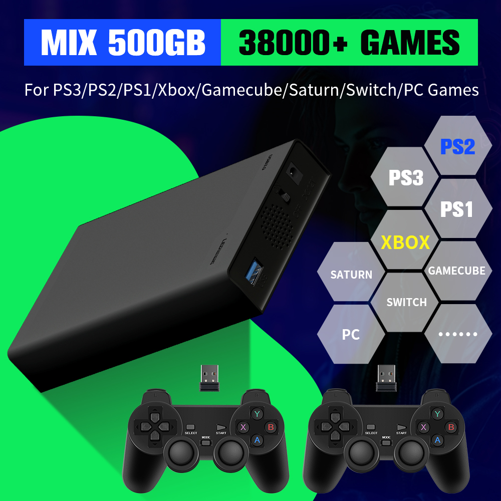 Retro Gaming N64 - Disco duro para juegos de 500G