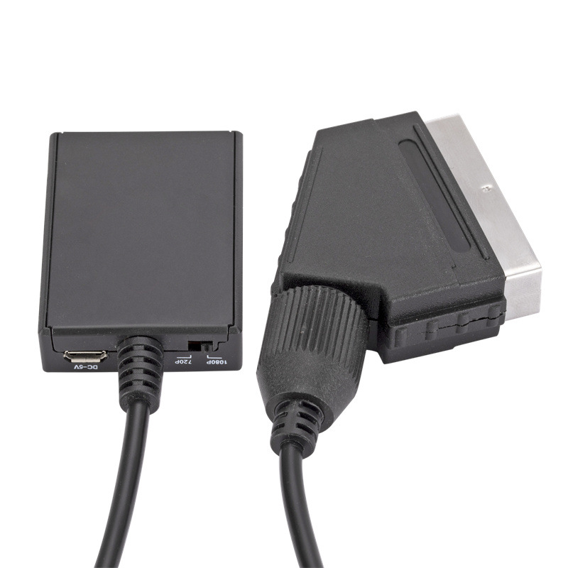 Scart To Hdmi - Adaptador convertidor de vídeo y audio