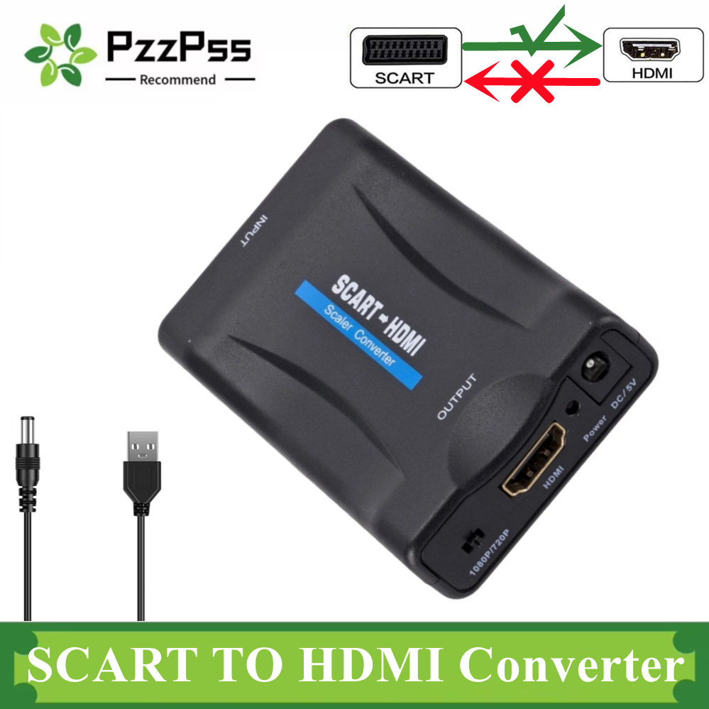 Adaptador convertidor de Audio - Scart To Hdmi reseña y precio