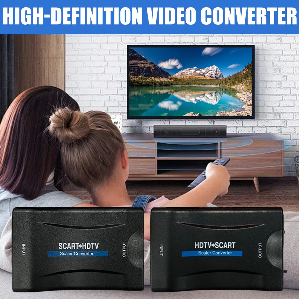 Convertidor de Señal de Video  - Scart To Hdmi reseña y precio