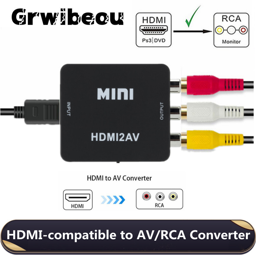 Grwibeou 1080P compatible con  - Scart To Hdmi reseña y precio
