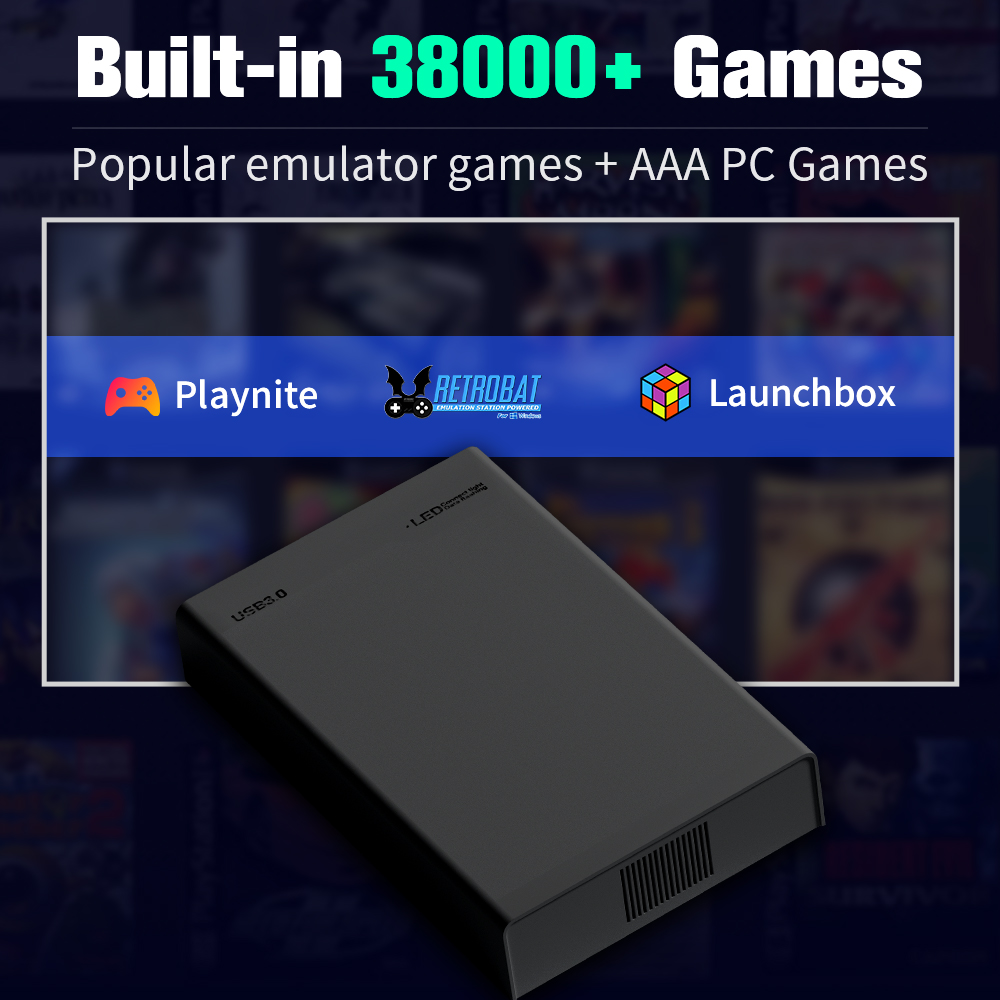 Disco duro para juegos de 500G - Retro Gaming N64 reseña y precio