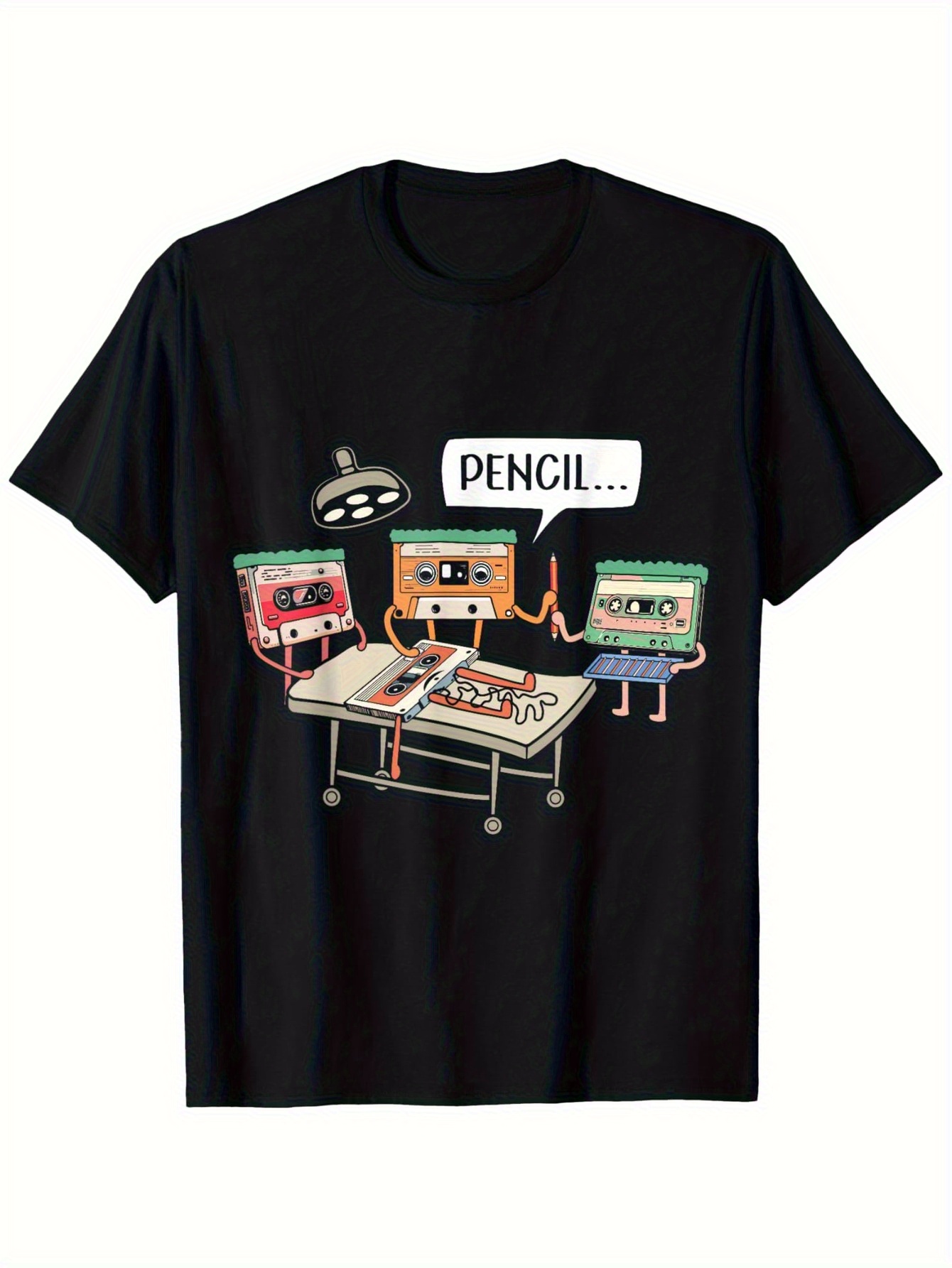 Camiseta negra de algodón para - Retro Gaming T Shirt reseña y precio